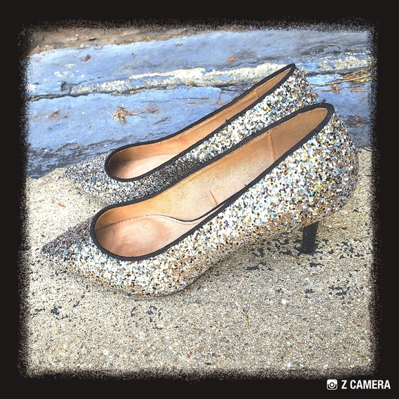 Sparkle Heels Size 6 - Picture 6 of 6